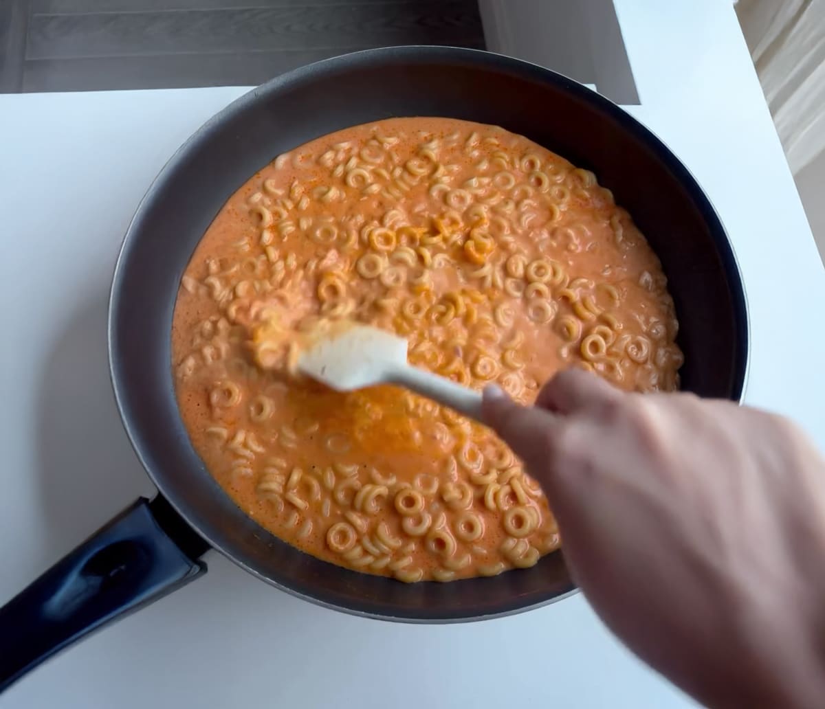One Pot Spaghetti O's Inspired Pasta