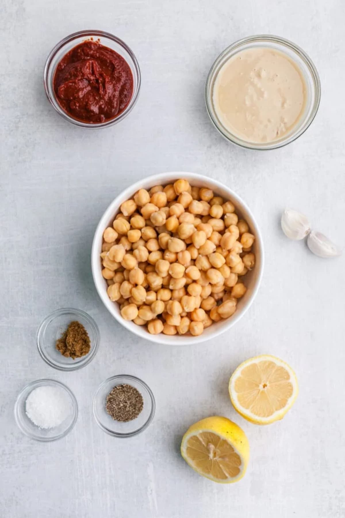 Easy Harissa Hummus