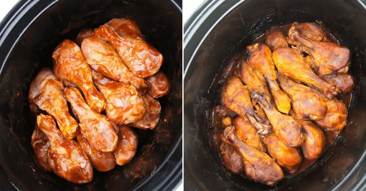 BBQ Slow Cooker Drumsticks