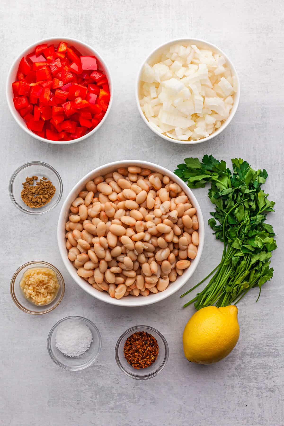 Sautéed White Beans with Parmesan and Lemon