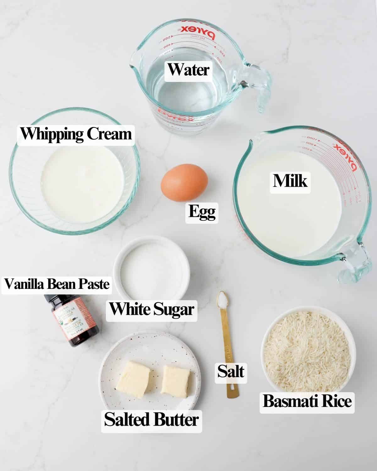 Vanilla Bean Rice Pudding