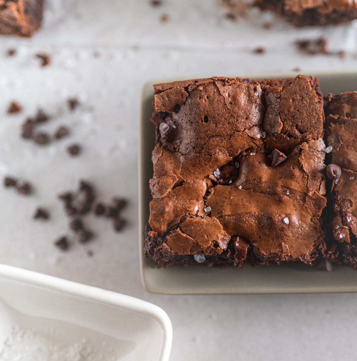 Crackly-Top Fudge Brownies