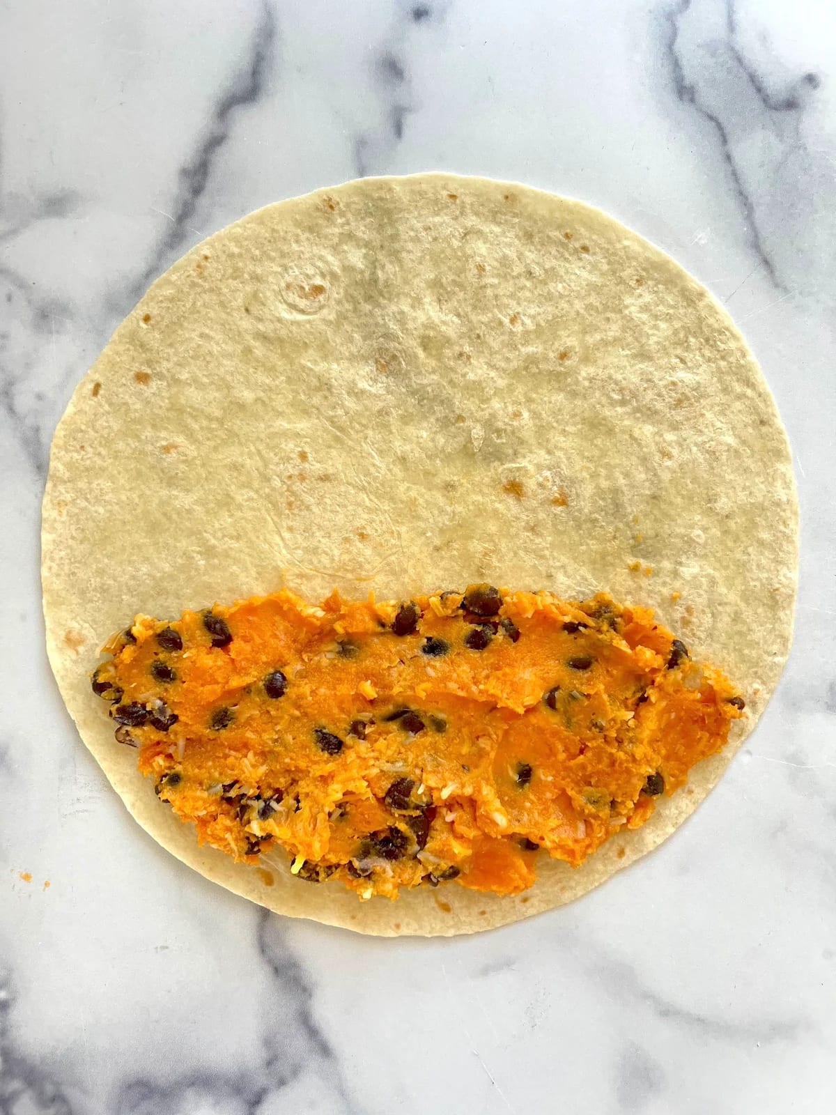 Sweet Potato Black Bean Enchiladas