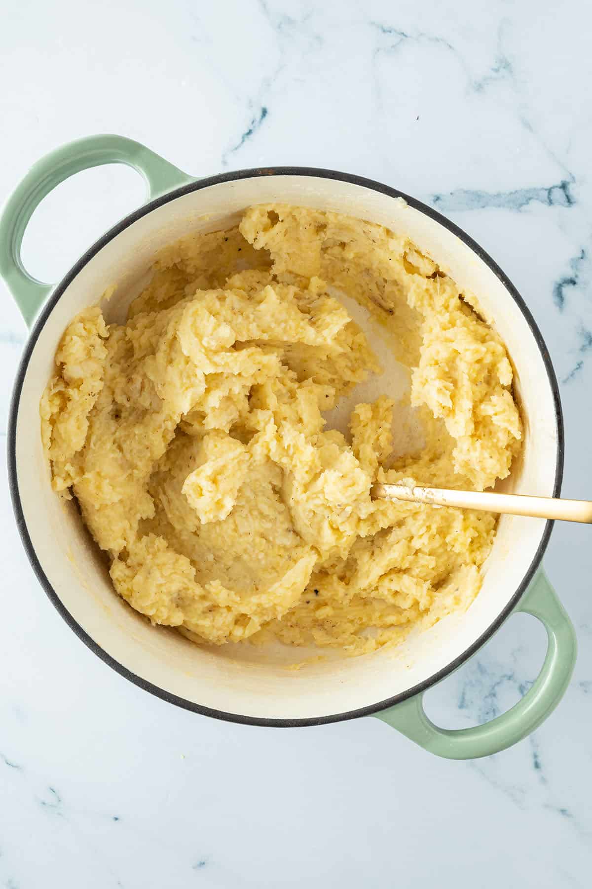 Creamy Mashed Potatoes with Celery