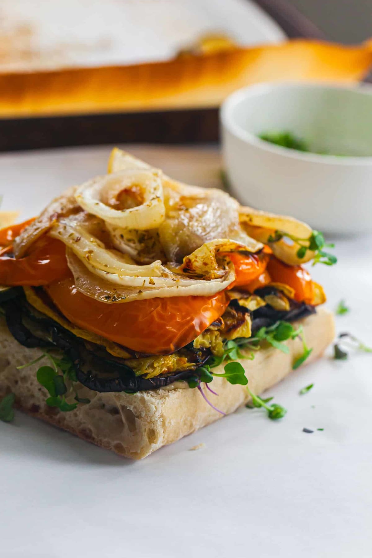 Roasted Veggie Sandwich