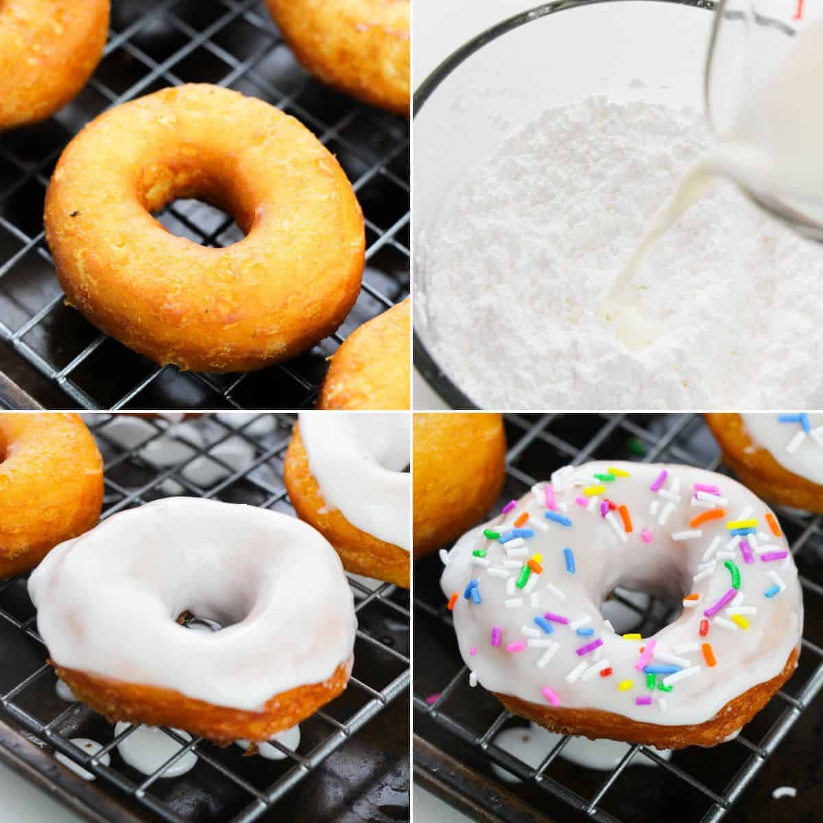Glazed Vanilla Donuts