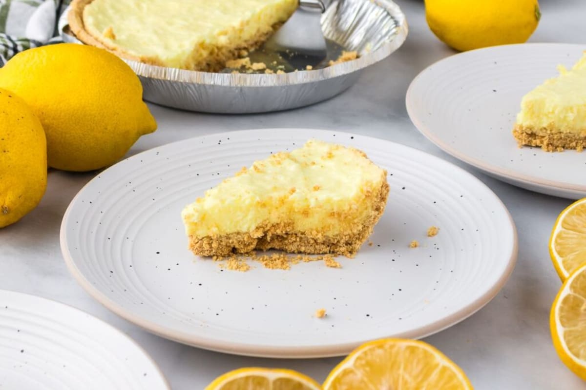 No Bake Lemon Cheesecake