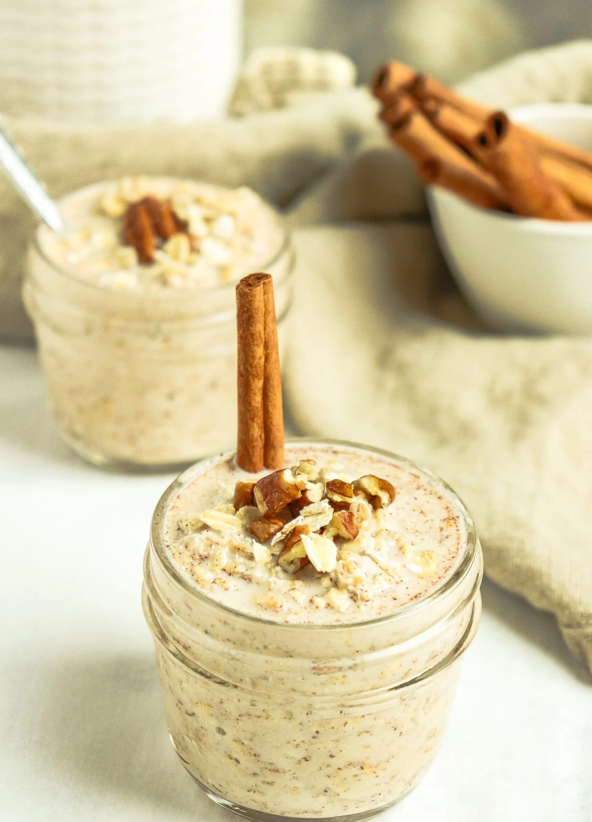 Maple Cinnamon Overnight Oats