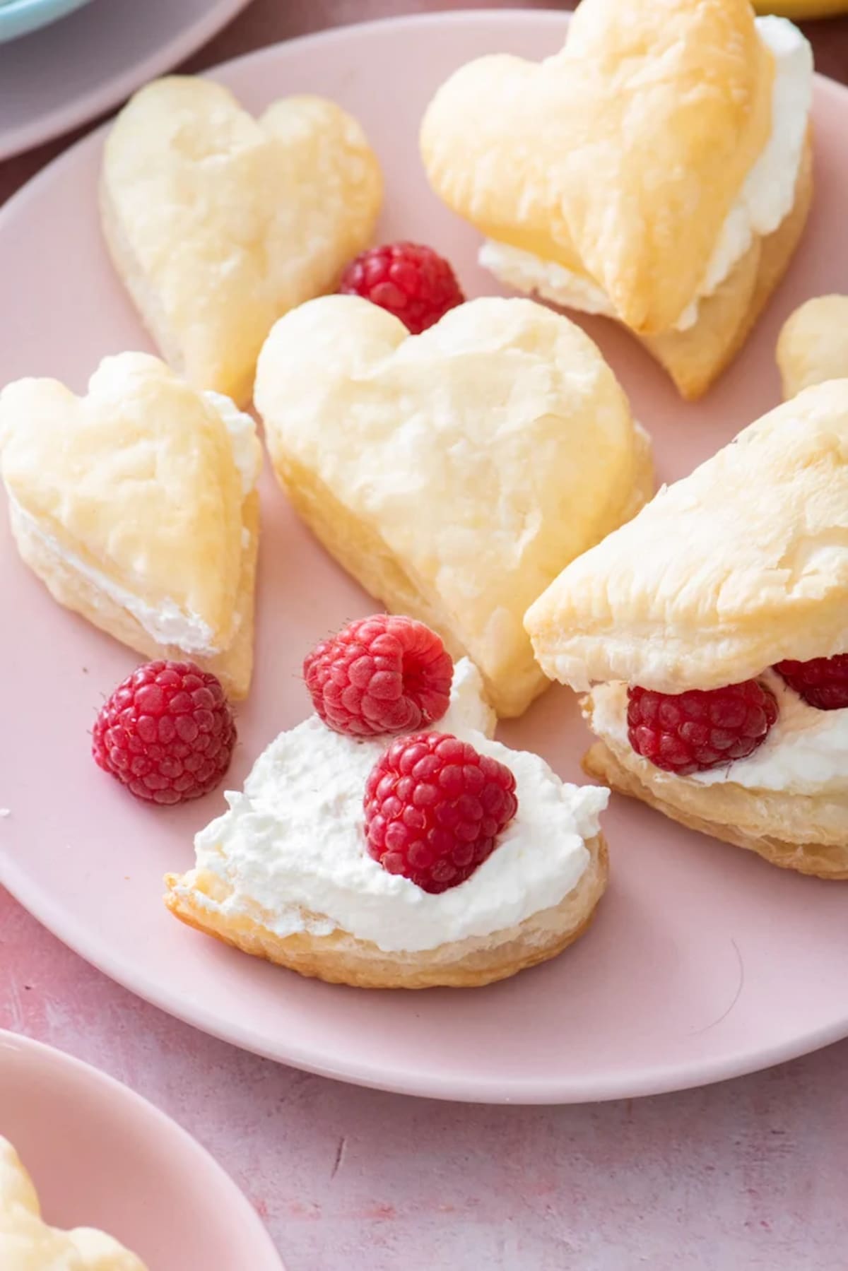 Puff Pastry Berry Hearts