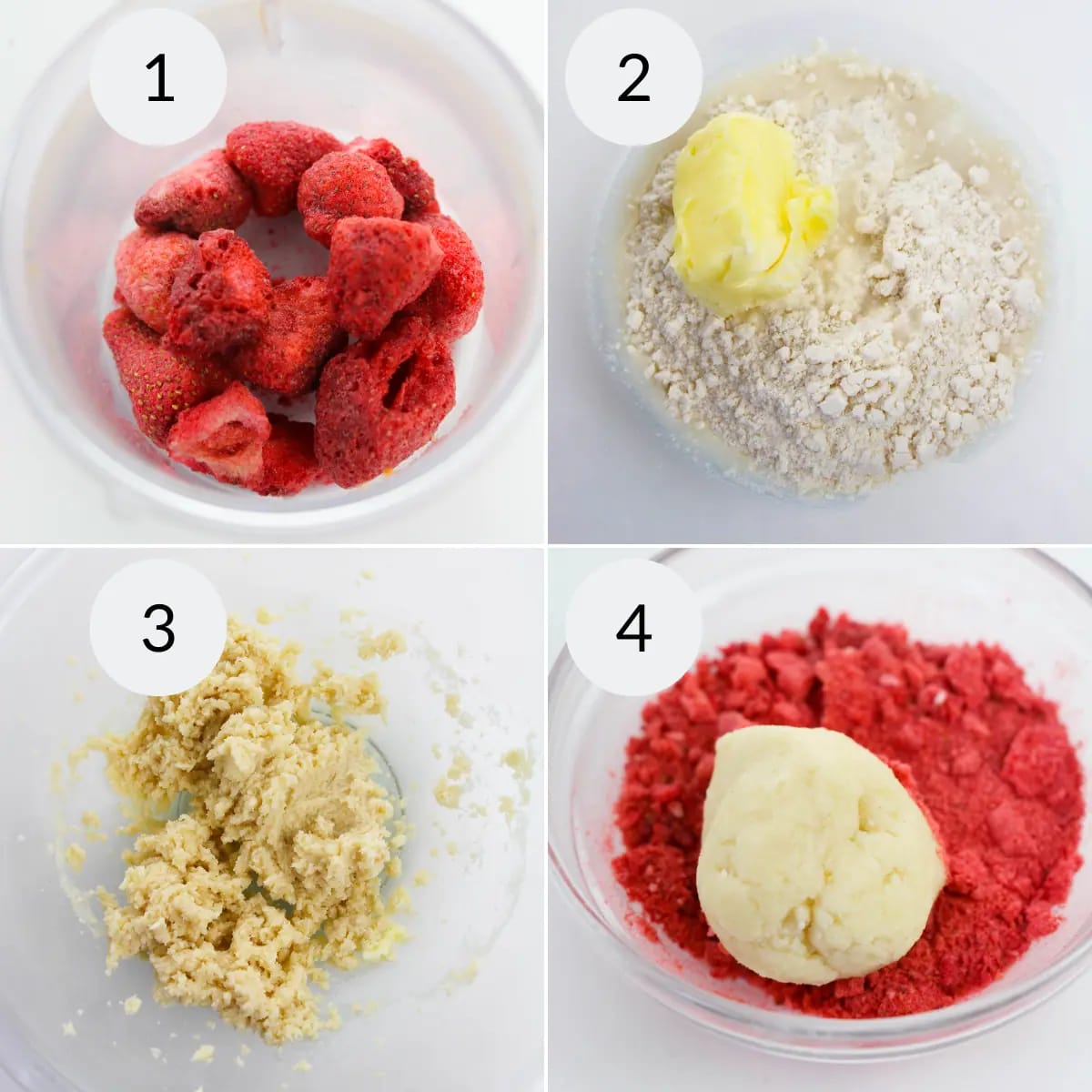 Strawberry Crunch Cookies