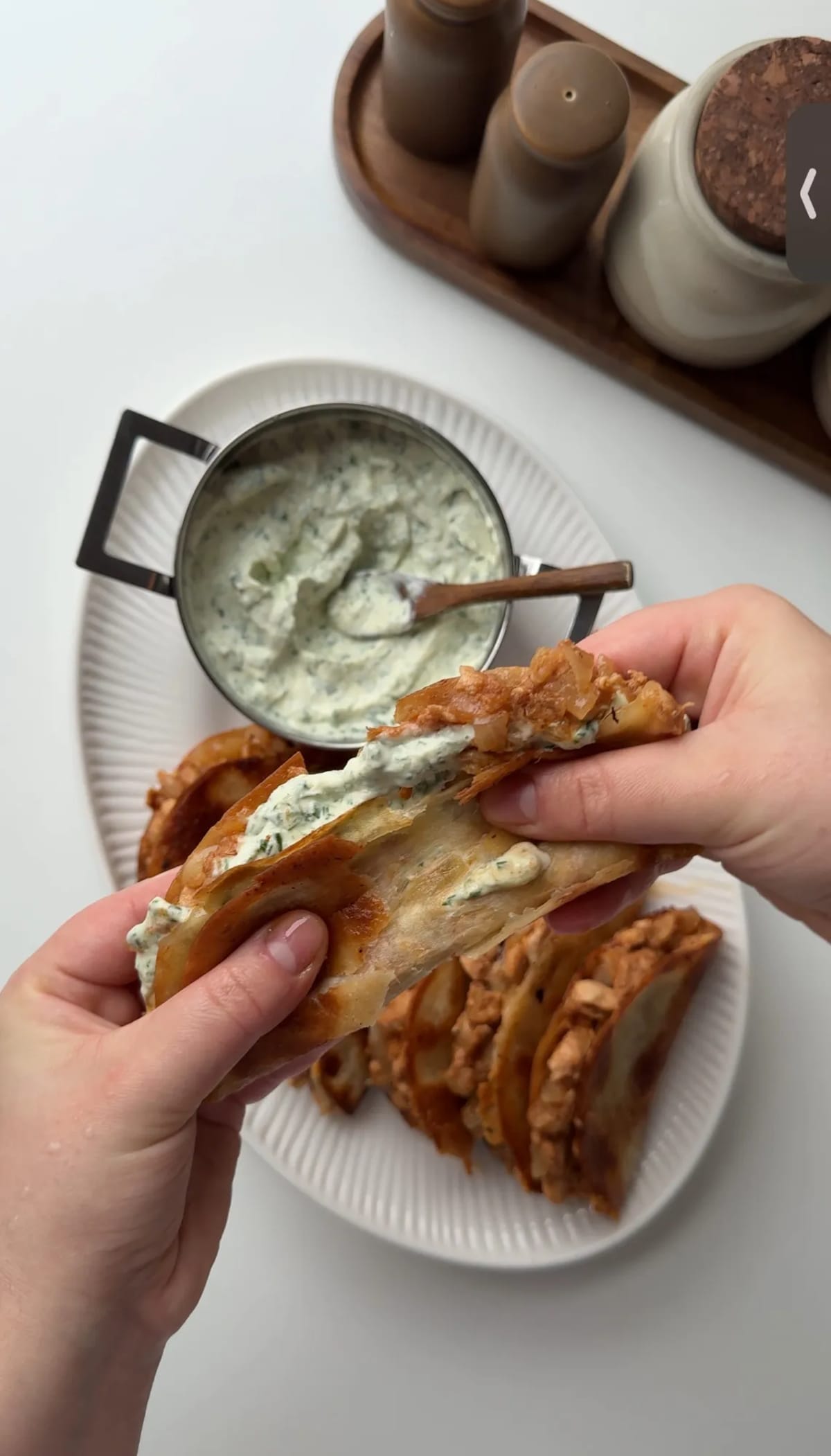 Honey BBQ Chicken Tacos