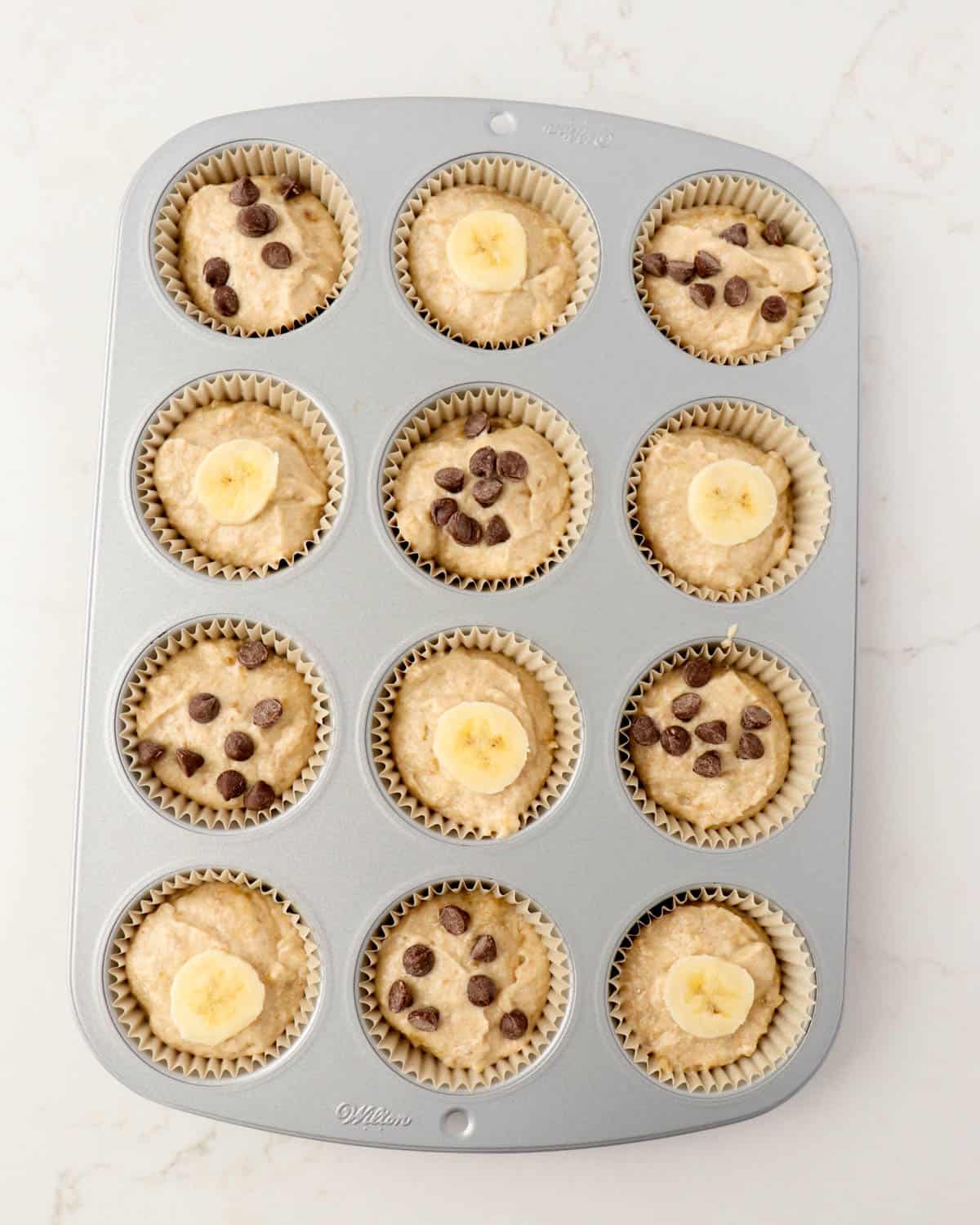 Whole Wheat Banana Muffins