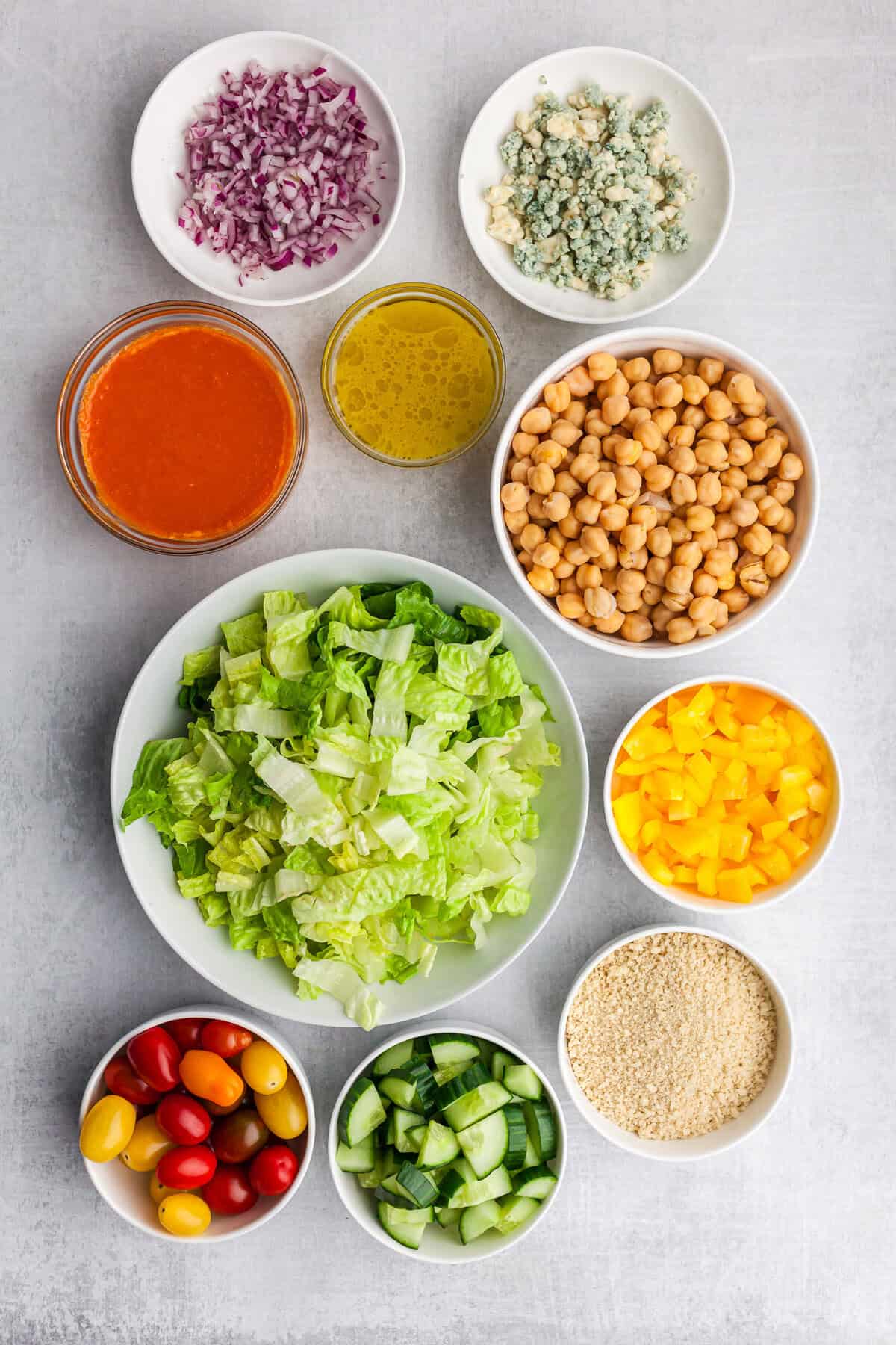 Buffalo Chickpea Salad