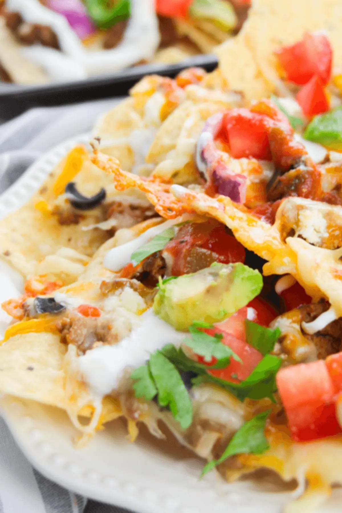 Sheet Pan Loaded Nachos
