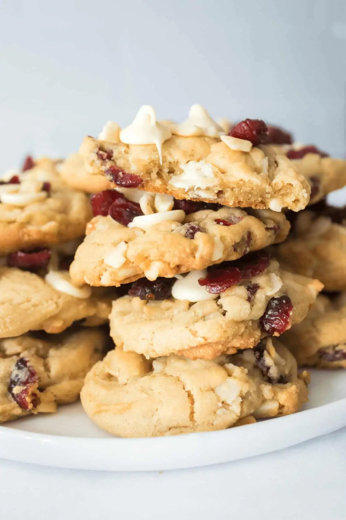 White Chocolate Cranberry Cookies