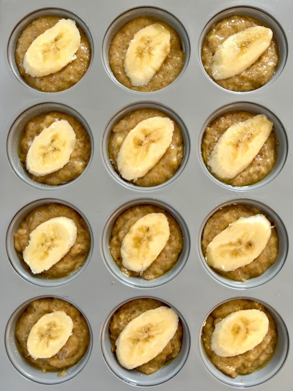 Banana Wheat Germ Muffins