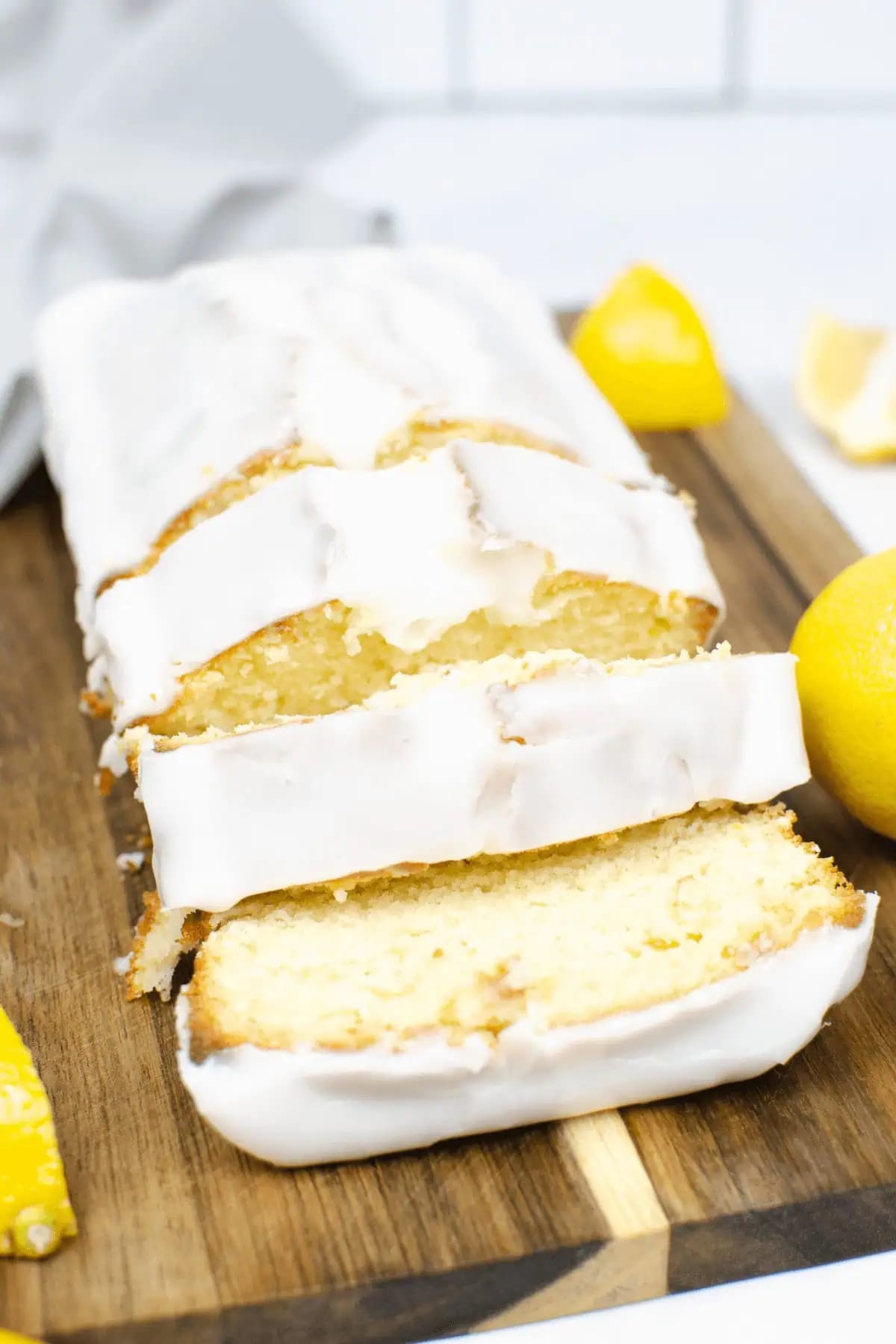 Iced Lemon Loaf Cake (Copycat Starbucks)