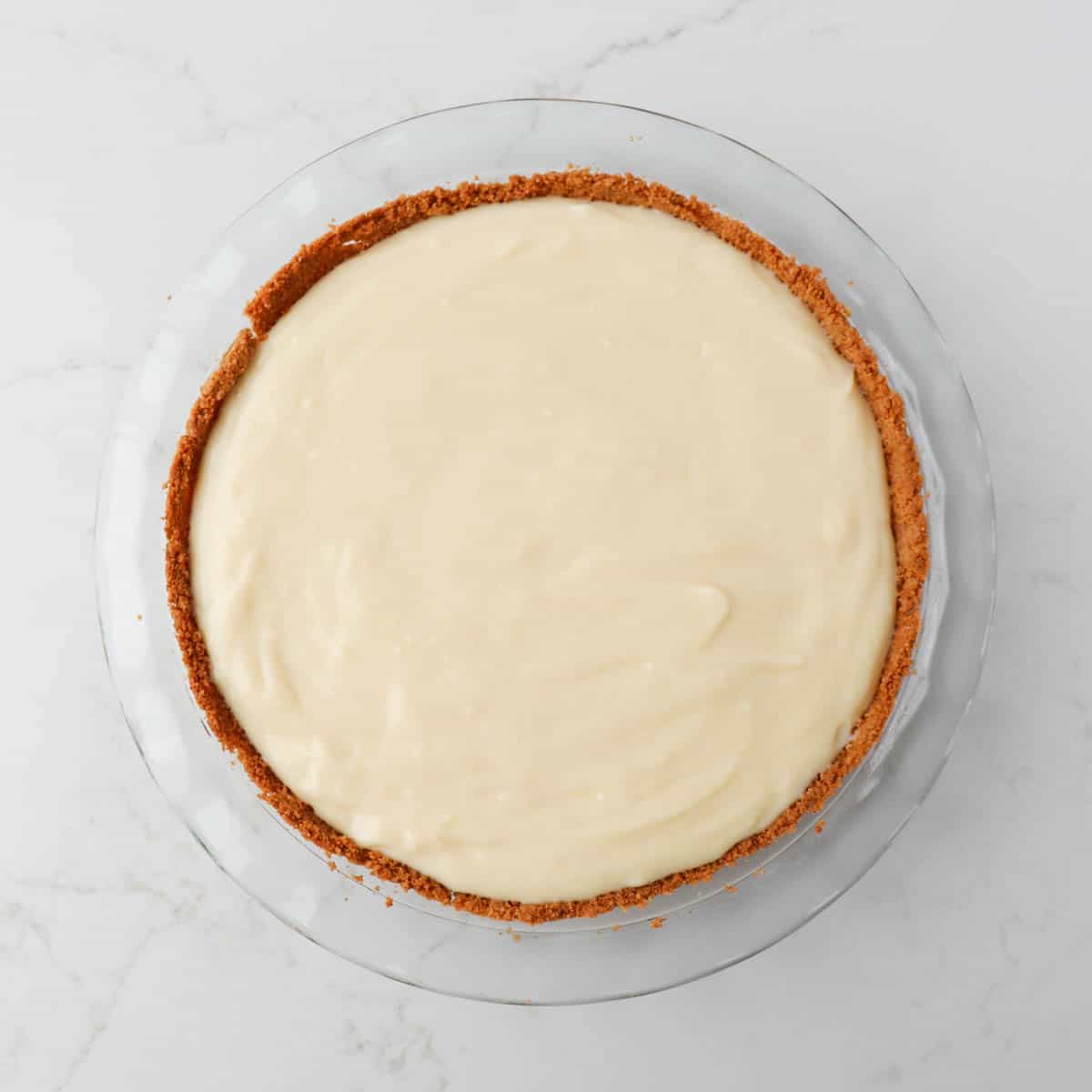 Banana Cream Pie with Graham Cracker Crust