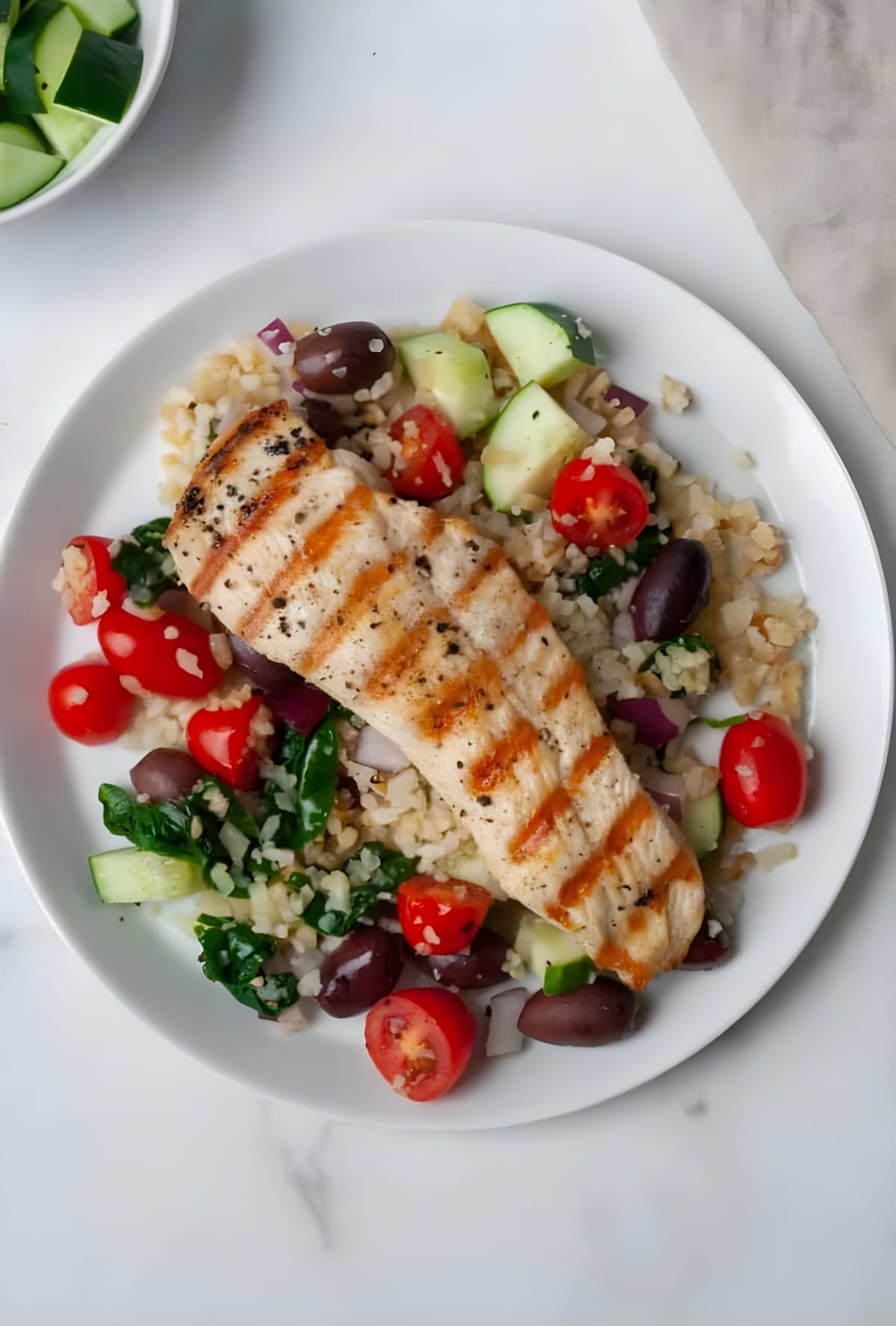 Whole30 Greek Chicken Skillet