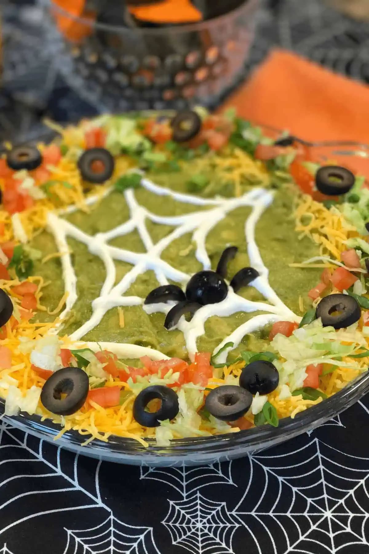 Halloween Taco Dip