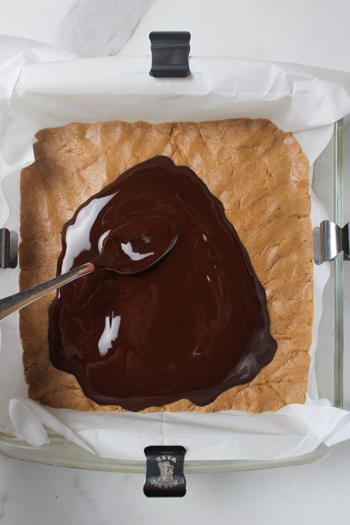Chocolate Peanut Butter Protein Bars