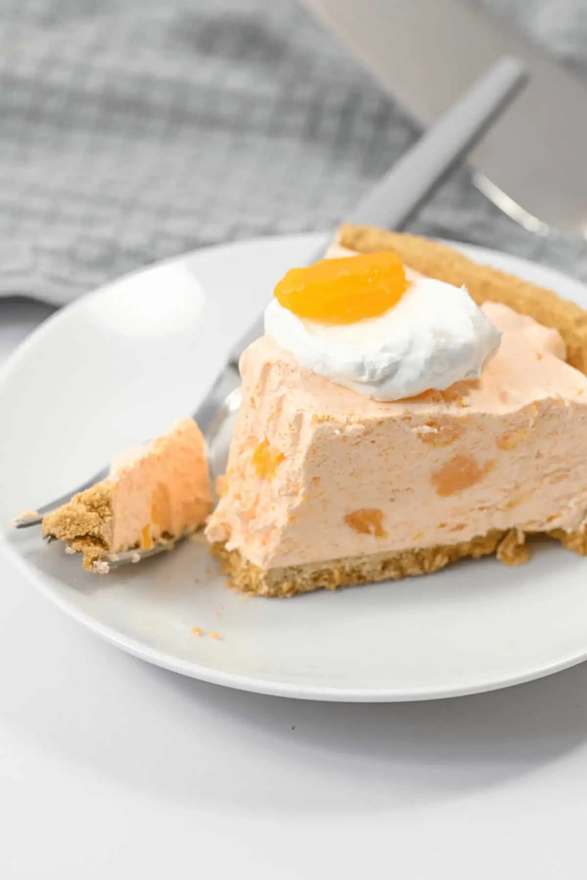 No Bake Orange Pie