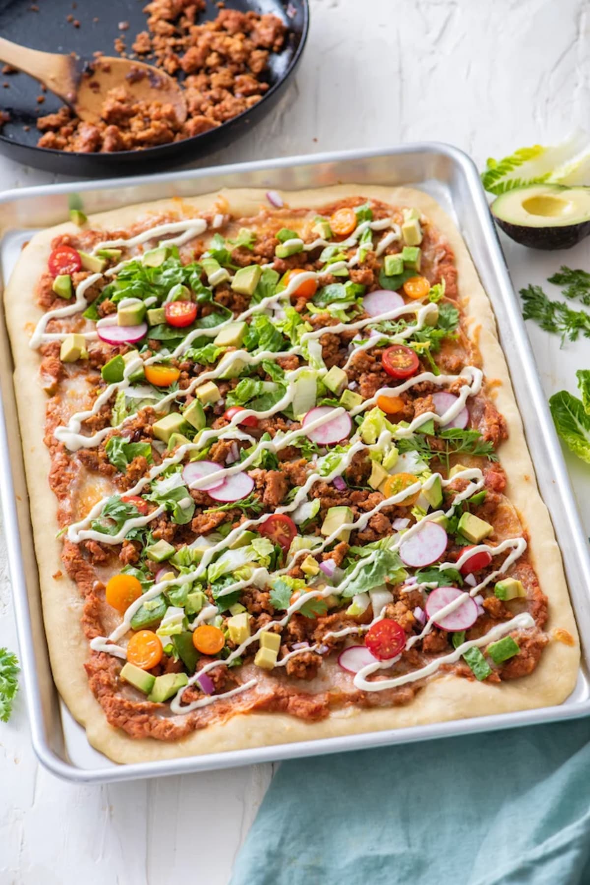Taco Salad Pizza