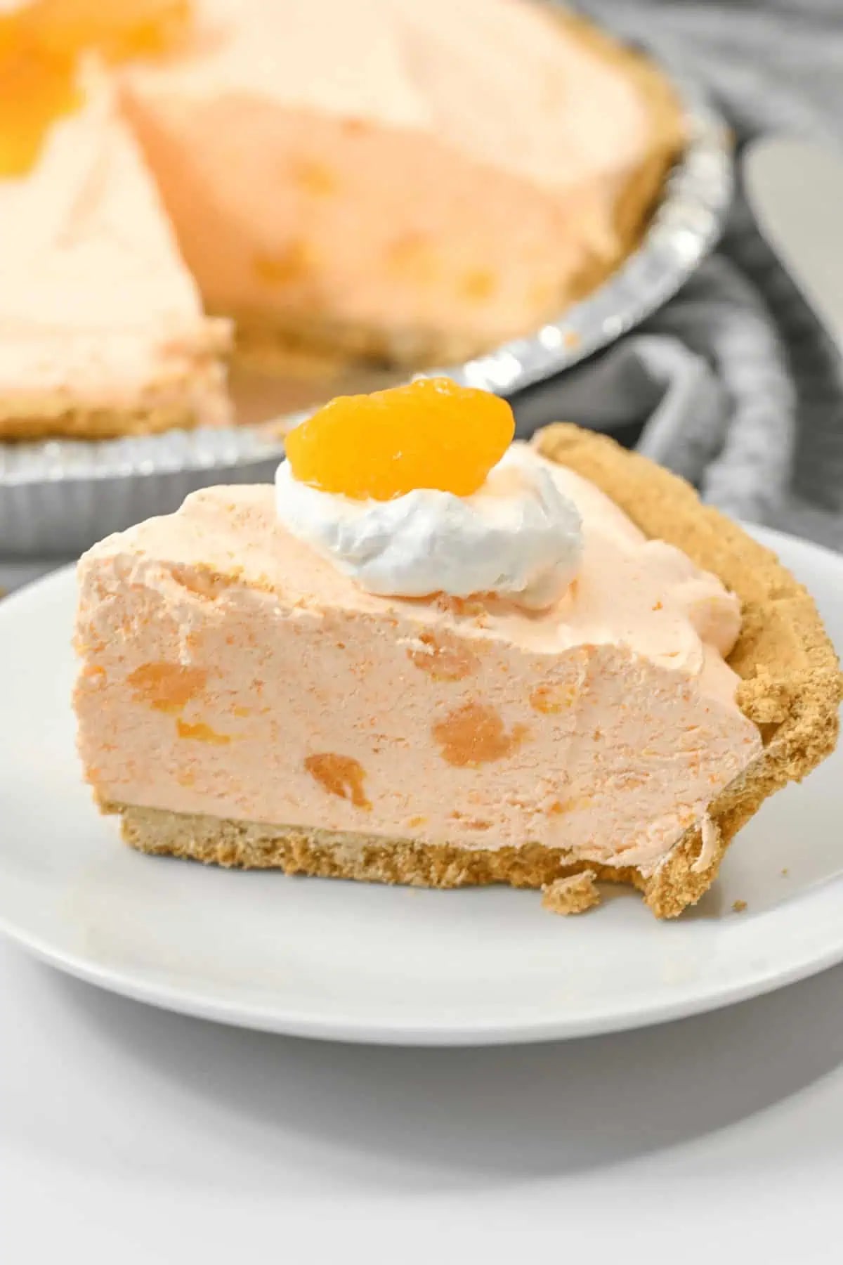 No Bake Orange Pie