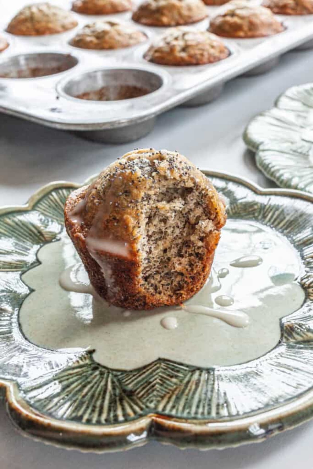 Banana Poppy Seed Muffins