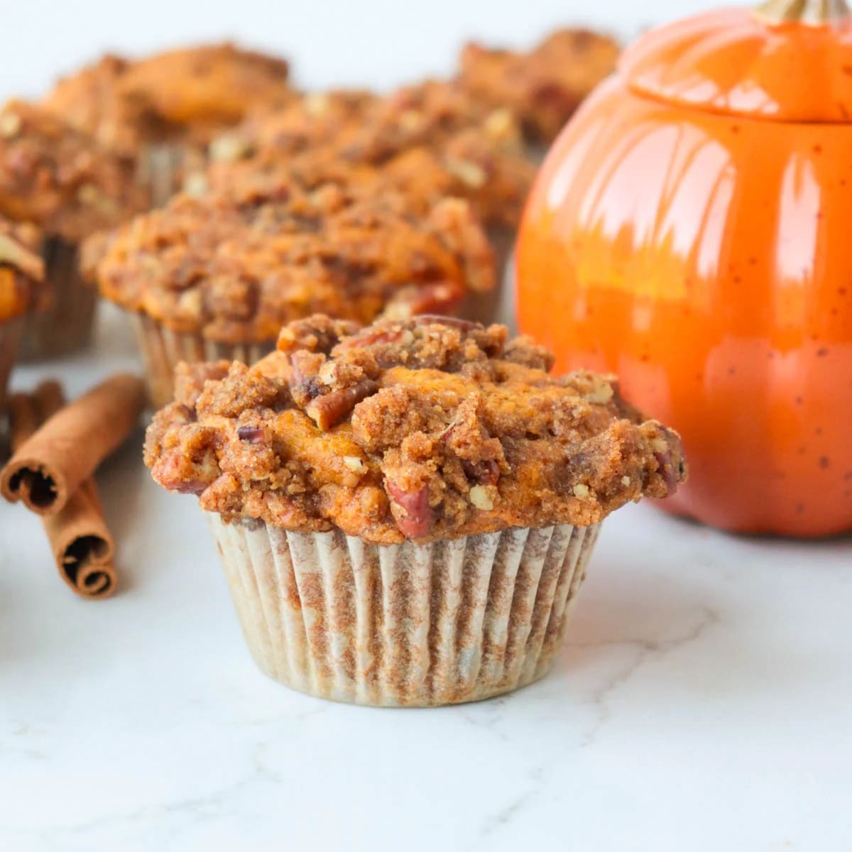 Pumpkin Pecan Muffins