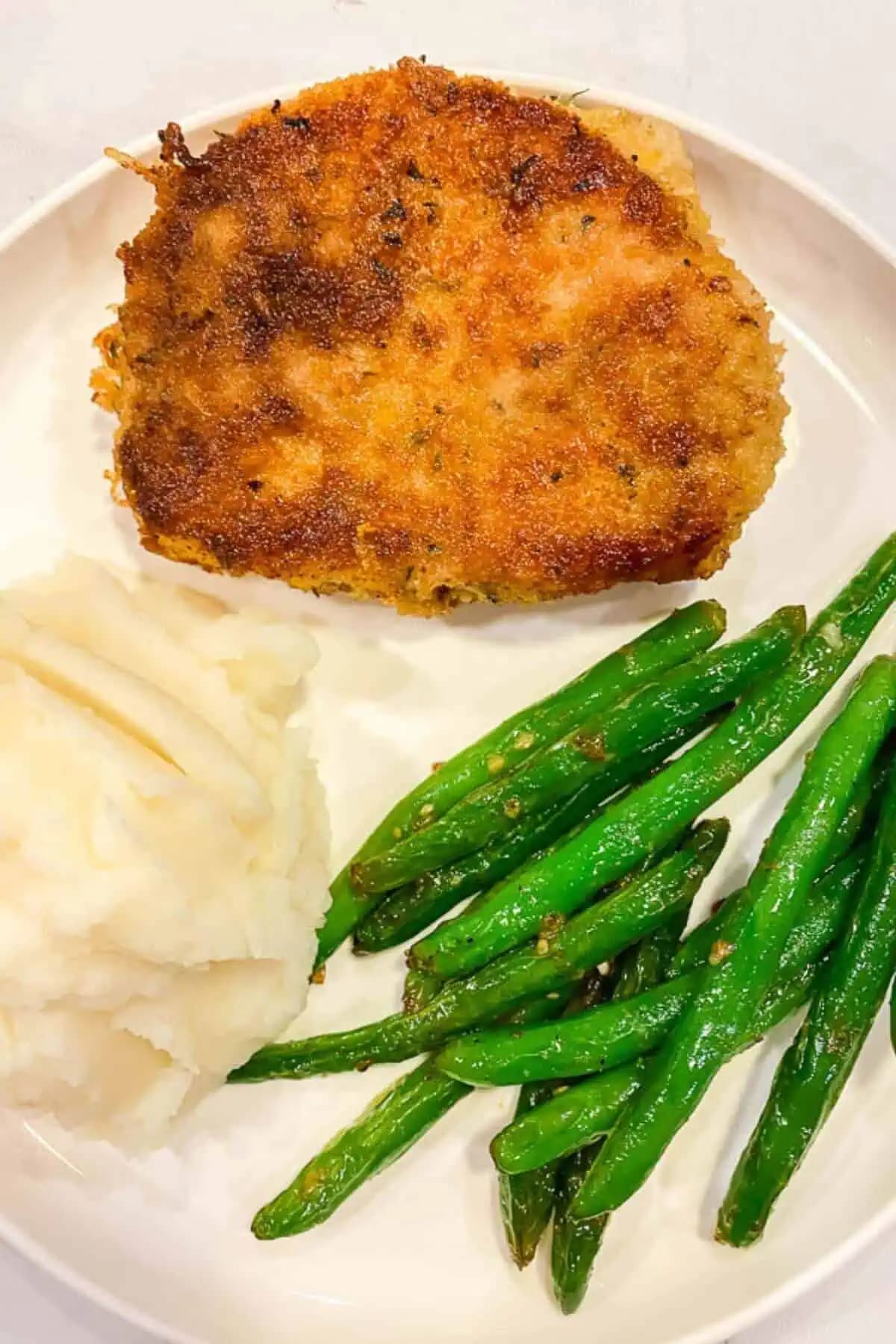 Baked Breaded Pork Chops