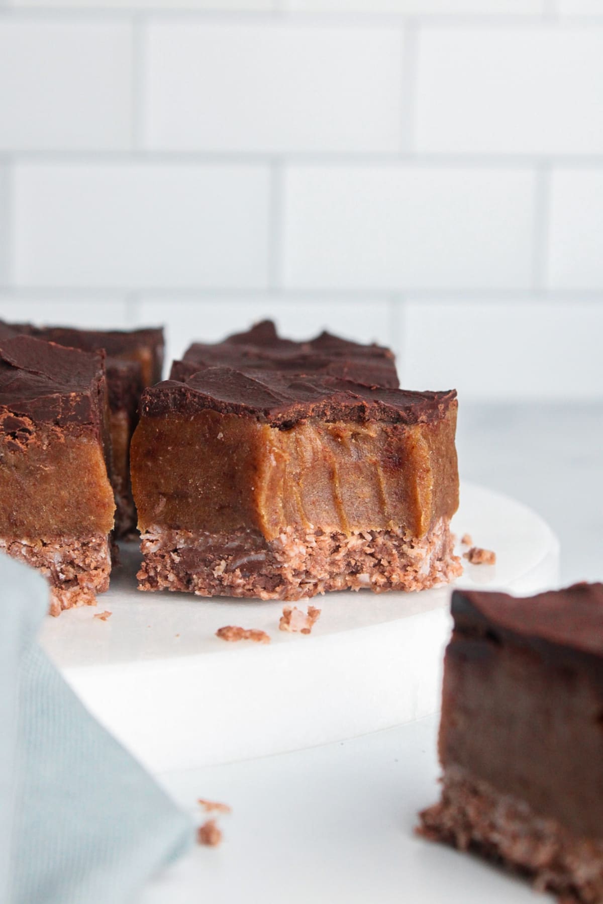 Double Chocolate Caramel Slice