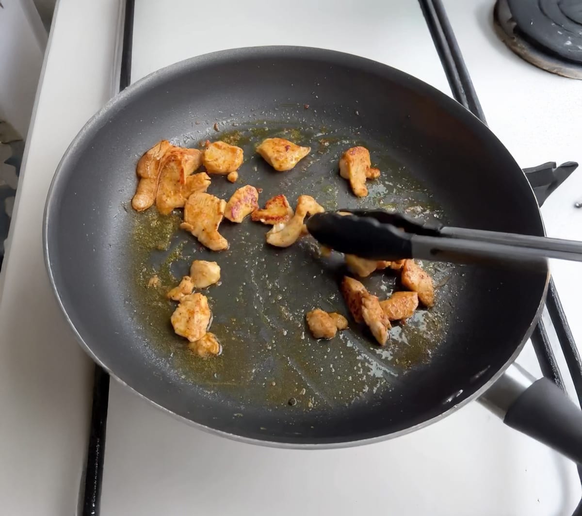 Crazy Alfredo Pasta with Chicken, Soppressata & Italian Sausage