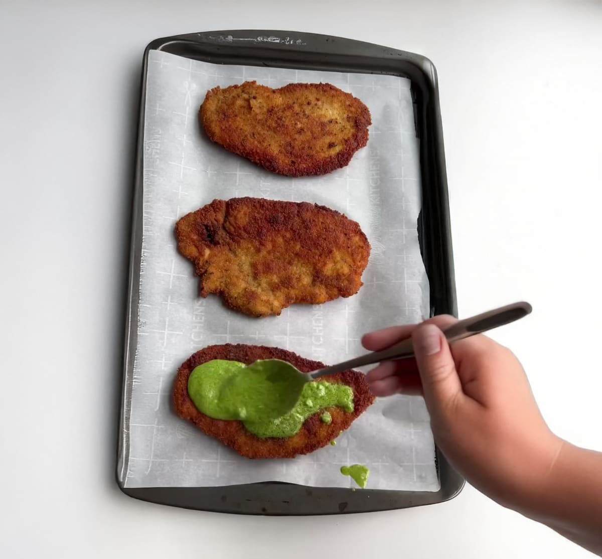 Pesto Chicken Parm Pasta