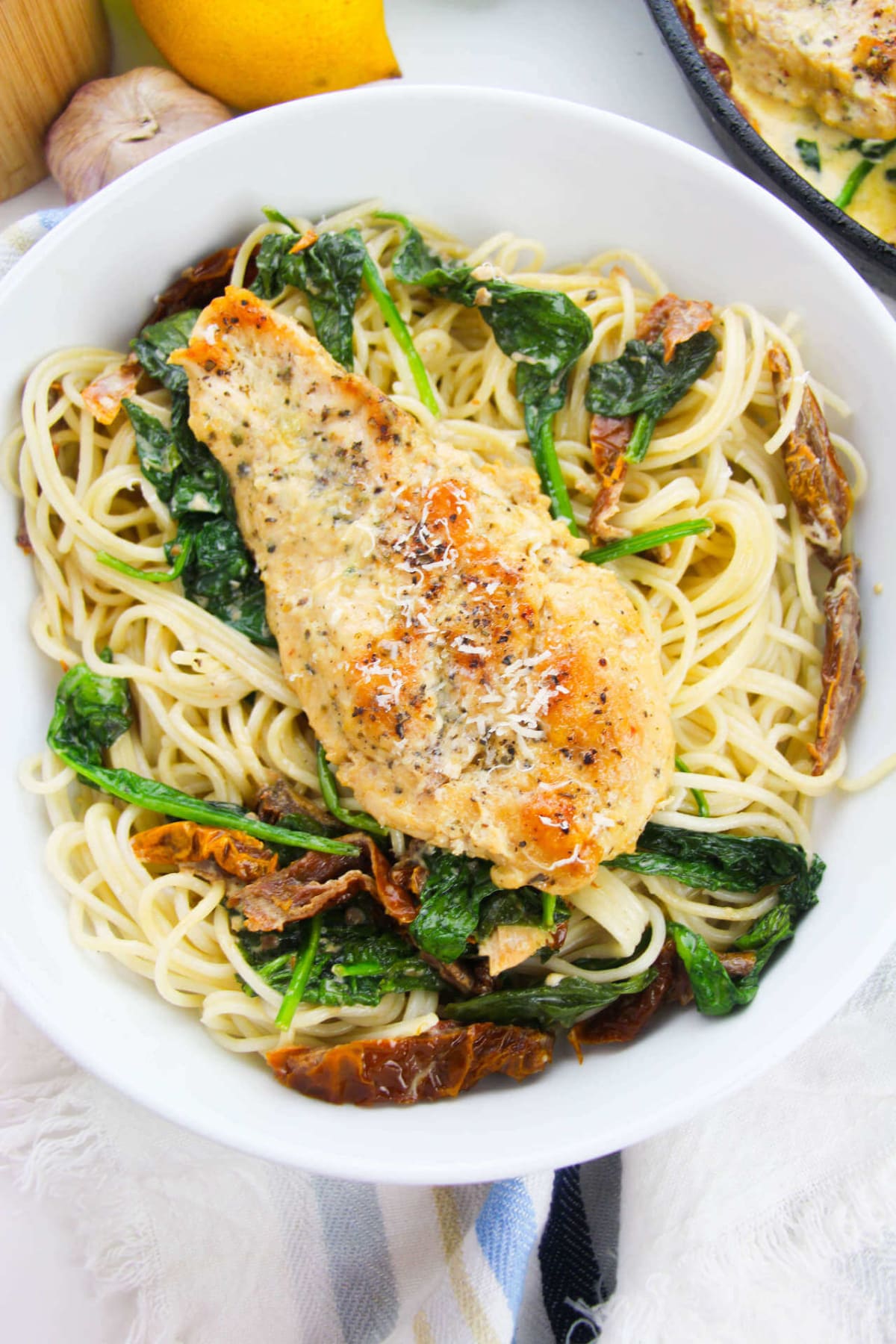 Creamy Tuscan Chicken Pasta