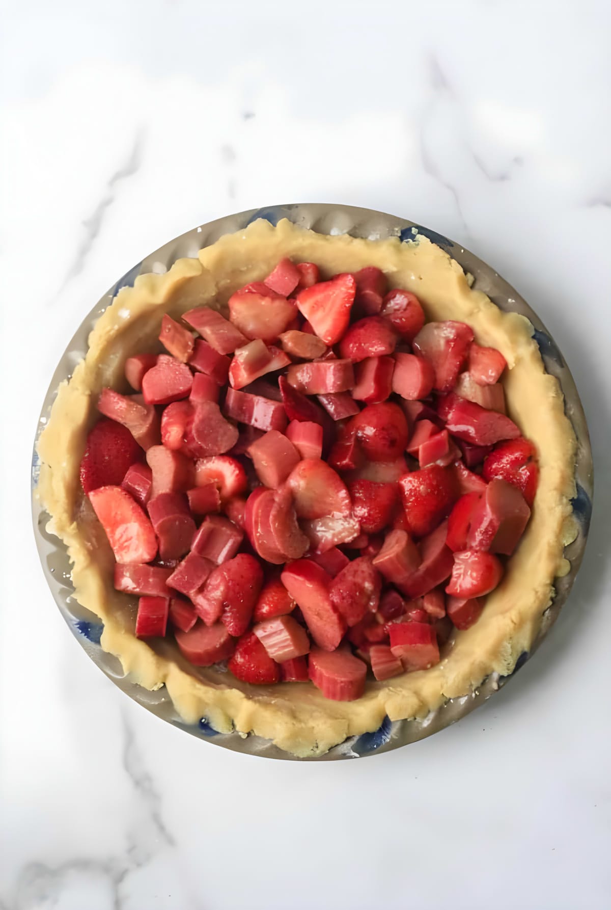 Paleo Strawberry Rhubarb Pie