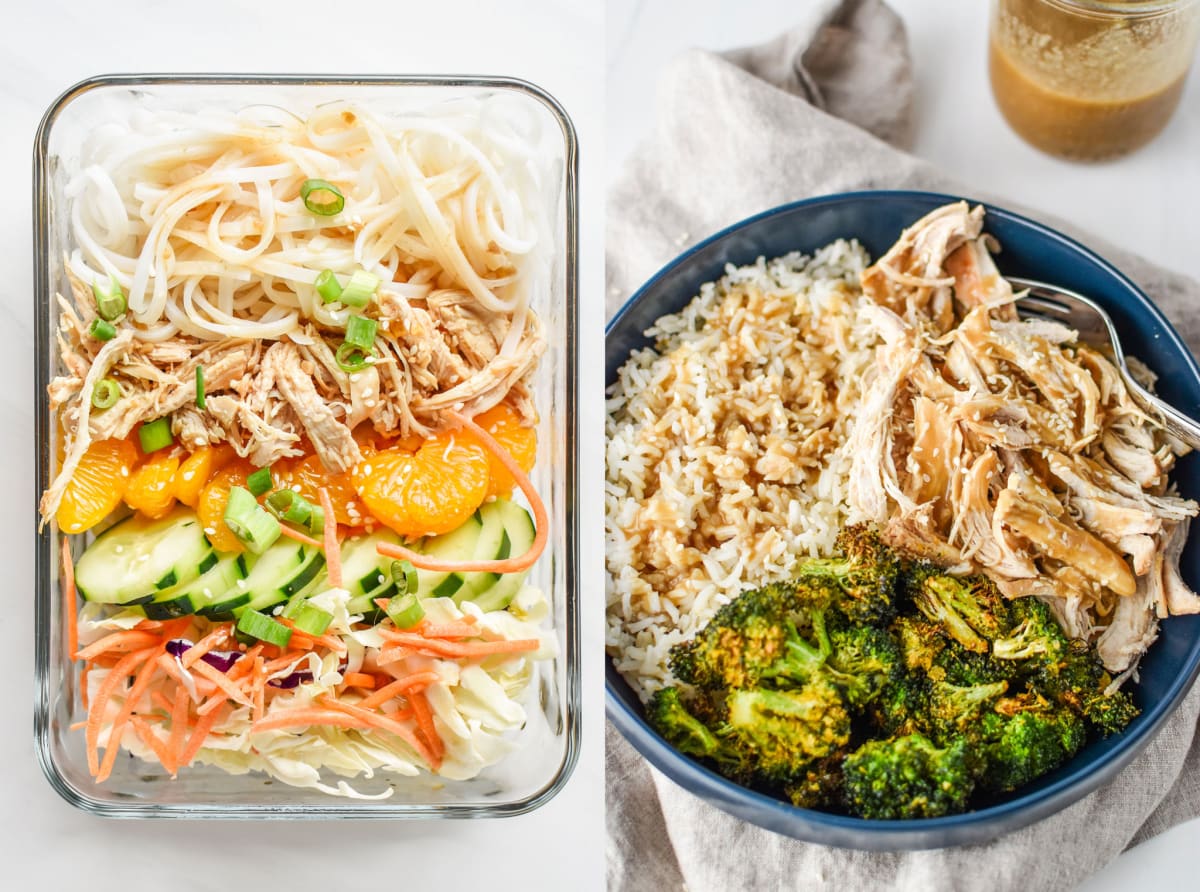 Instant Pot Sesame Shredded Chicken