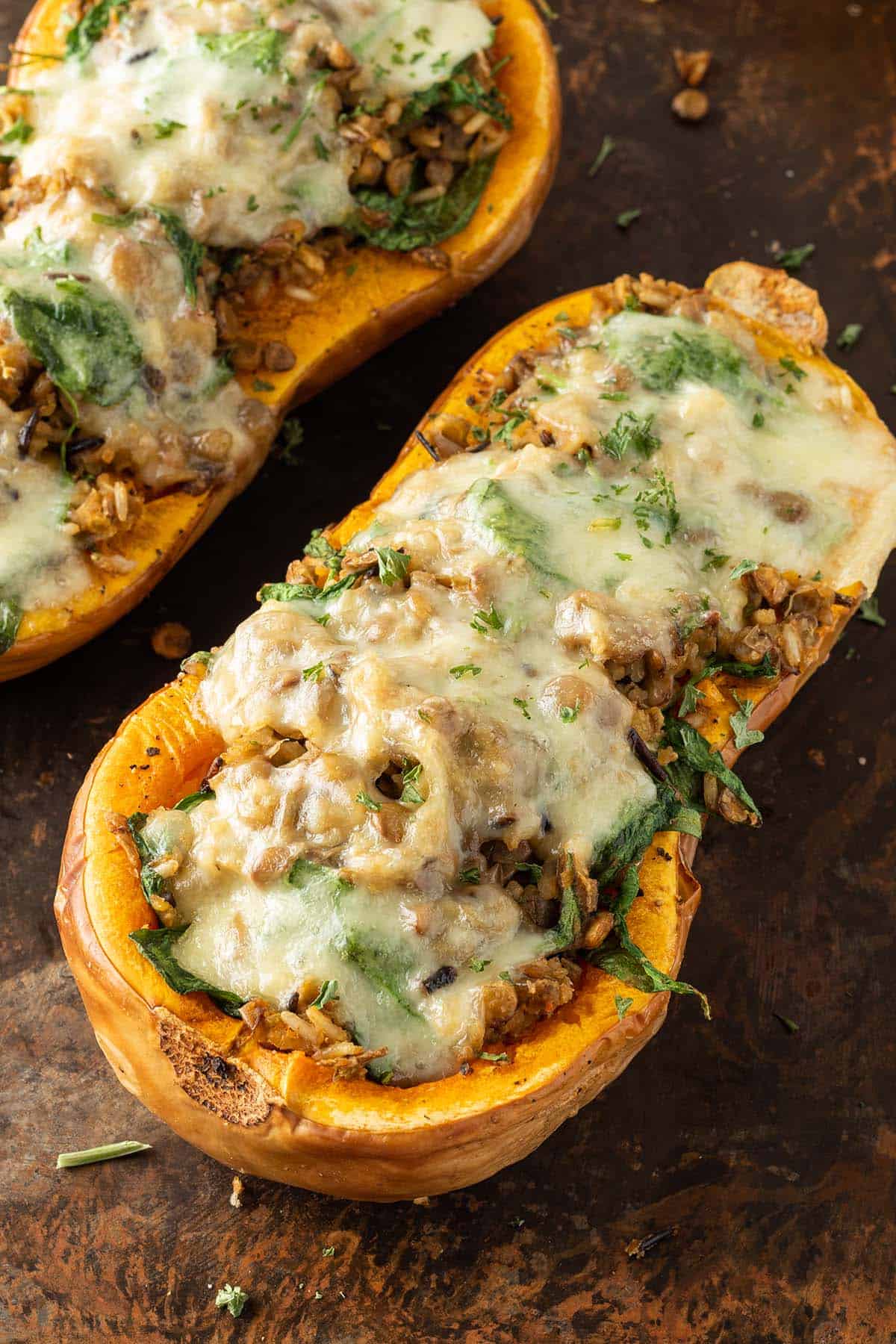 Vegan Stuffed Pumpkin