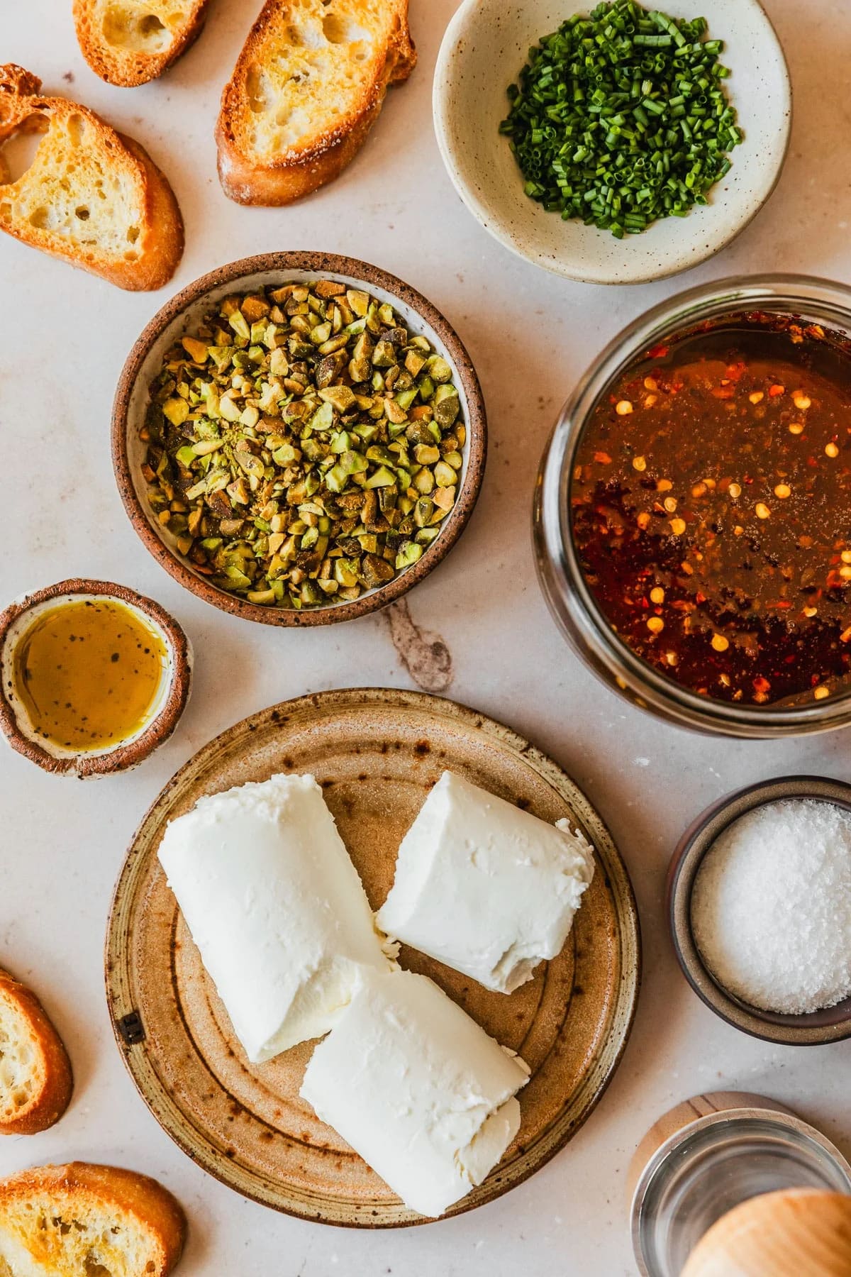 5-Minute Whipped Goat Cheese with Hot Honey