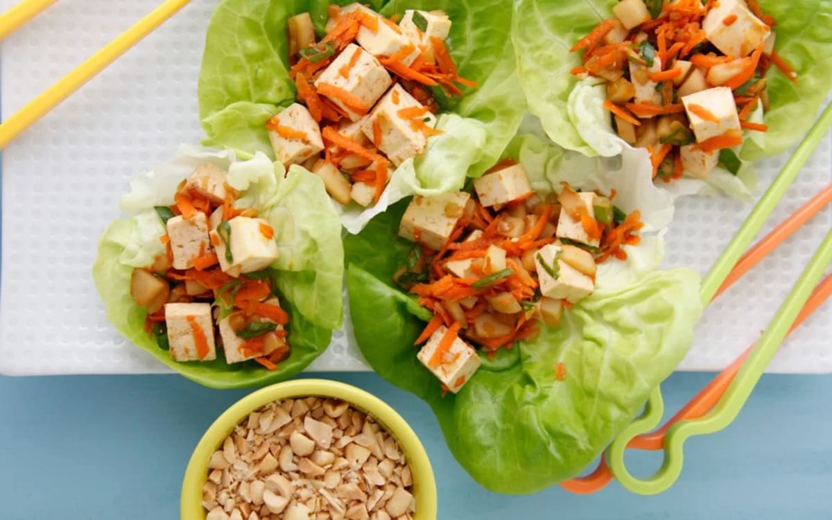 Vegetarian Lettuce Wraps