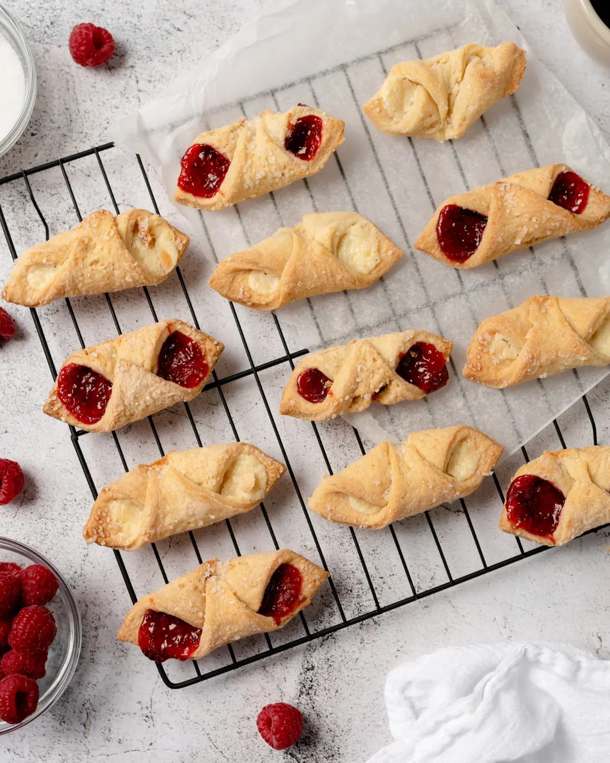 Kolaczki {Polish Kolacky Cookies)