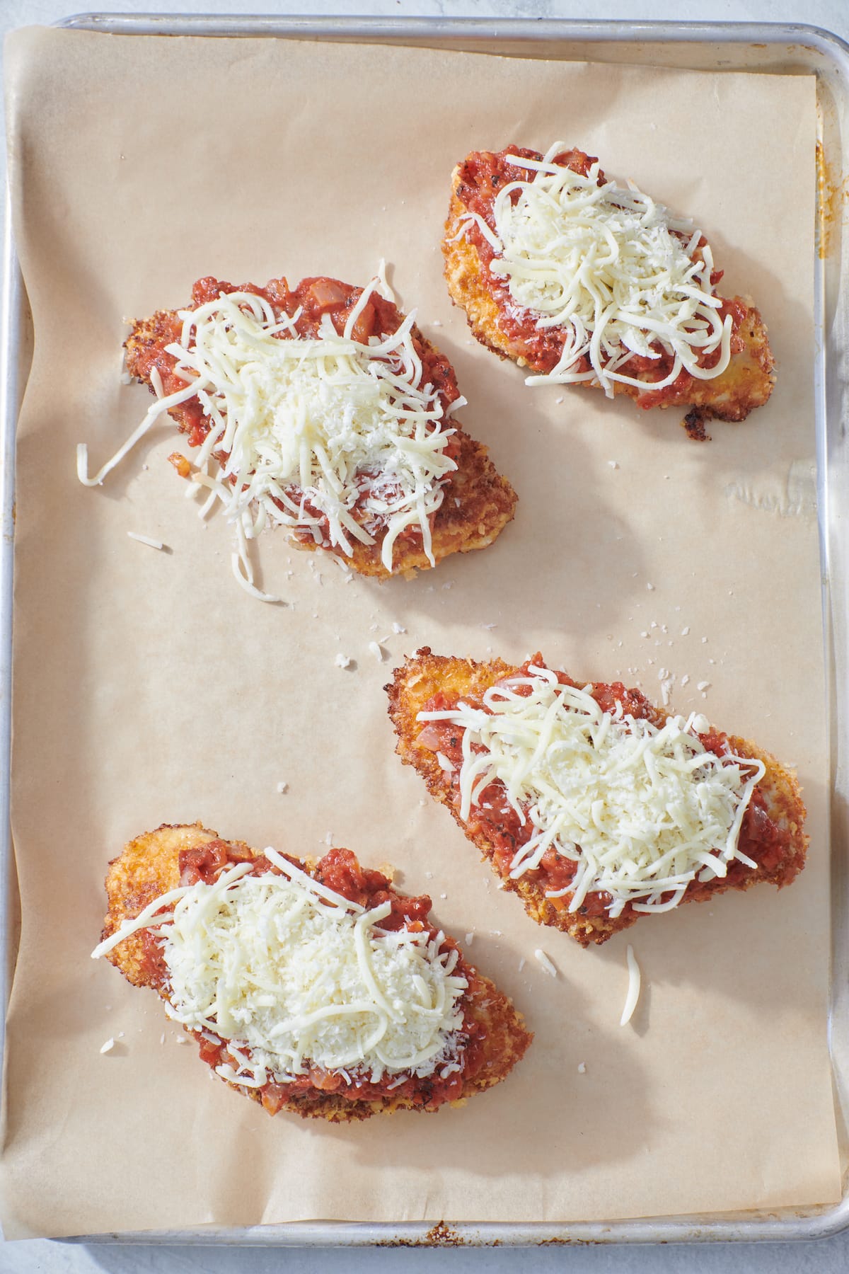 Crispy Chicken Parmesan