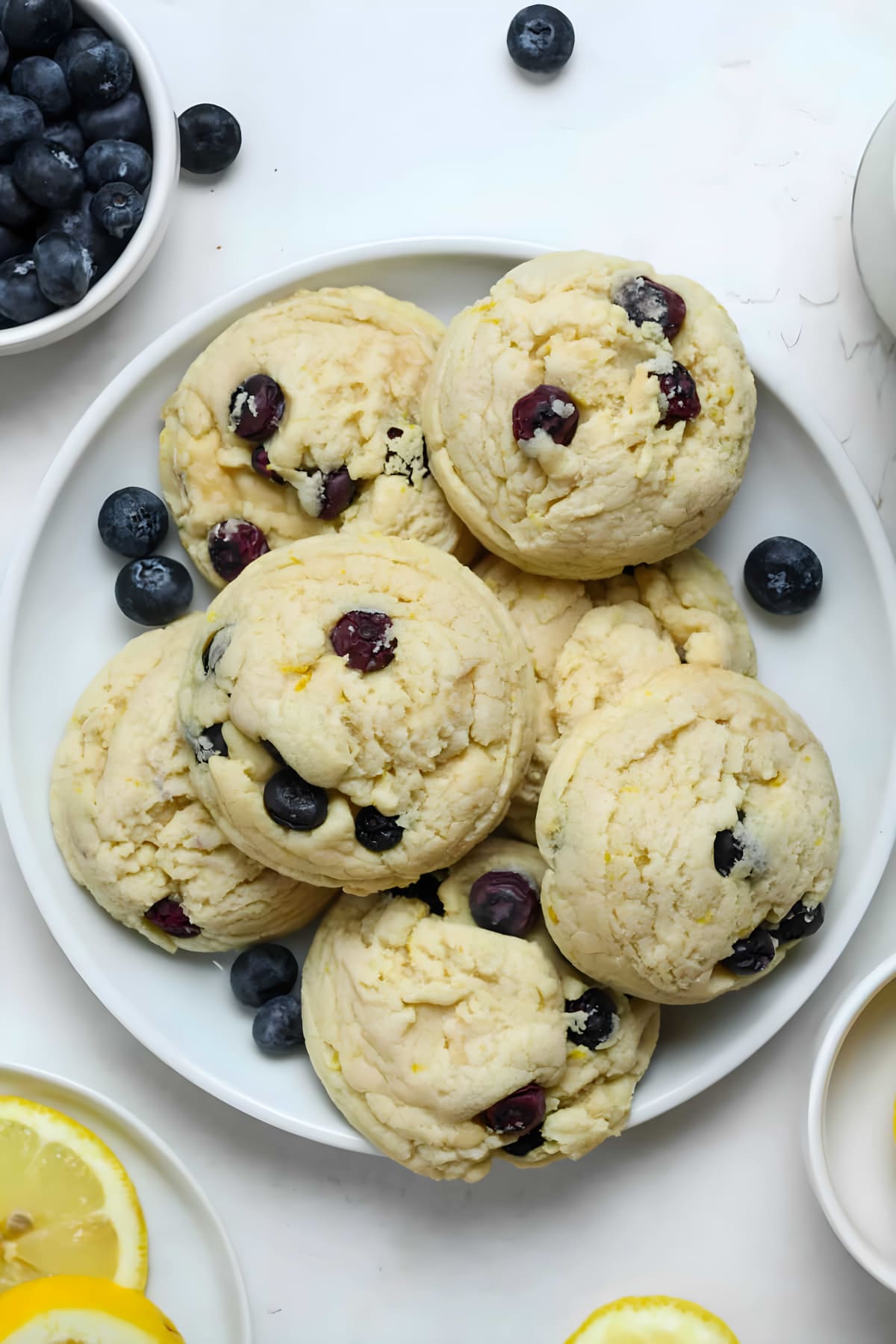 Lemon Blueberry Cookies