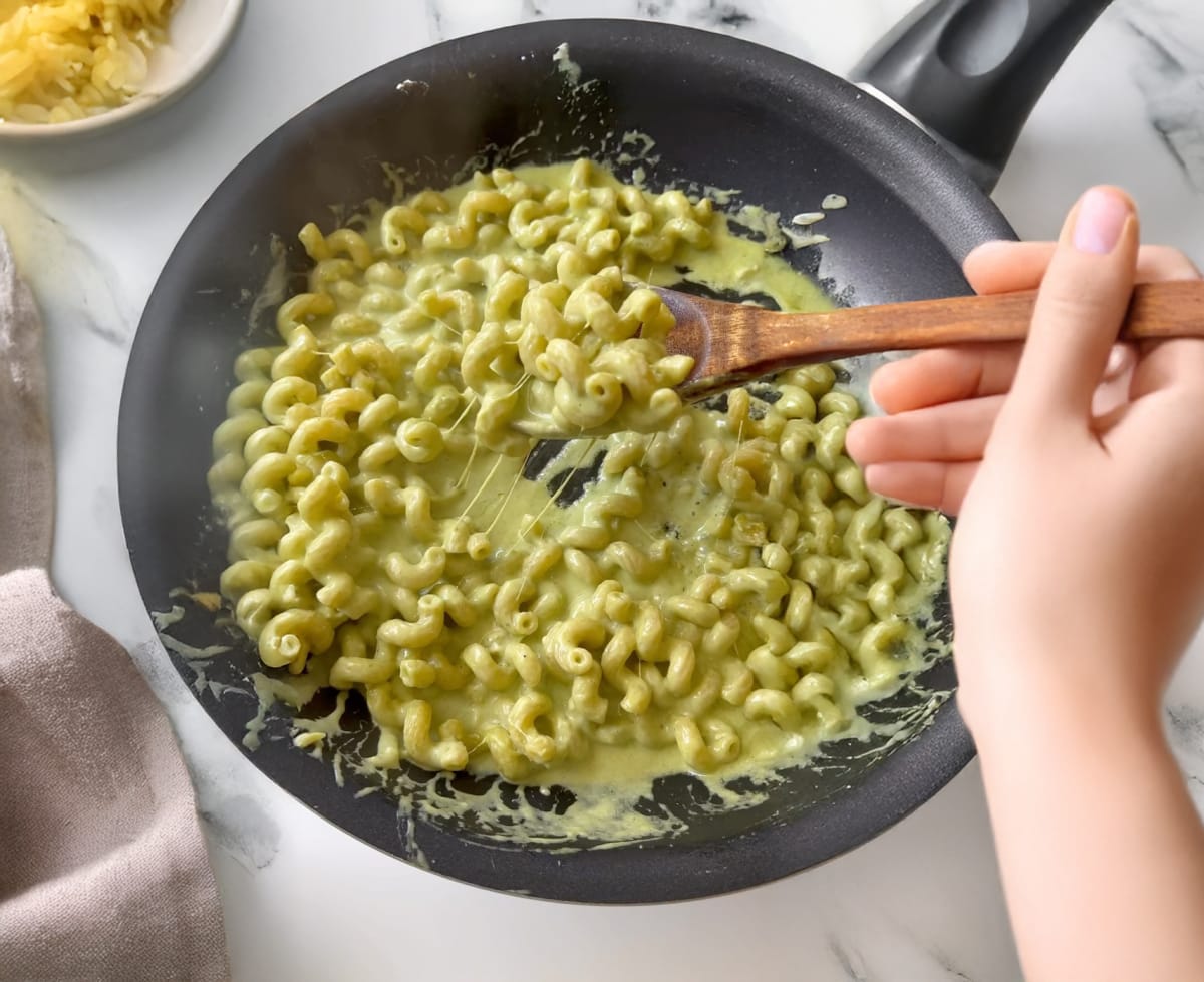 Pesto Alfredo Pasta