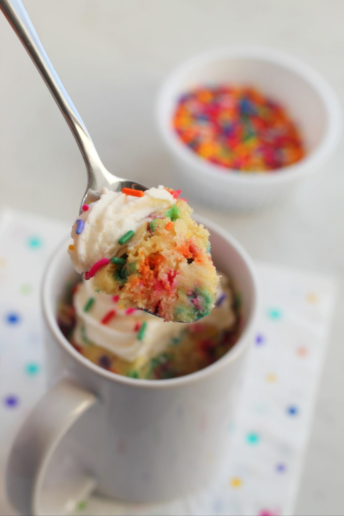 Funfetti Mug Cake