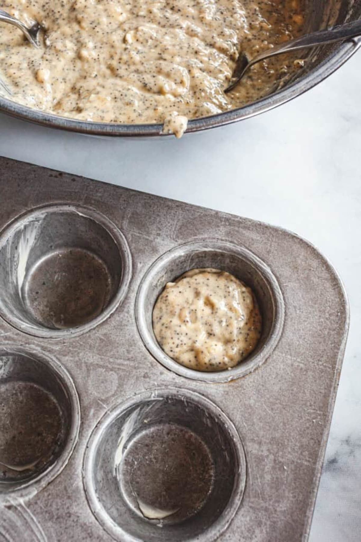 Banana Poppy Seed Muffins
