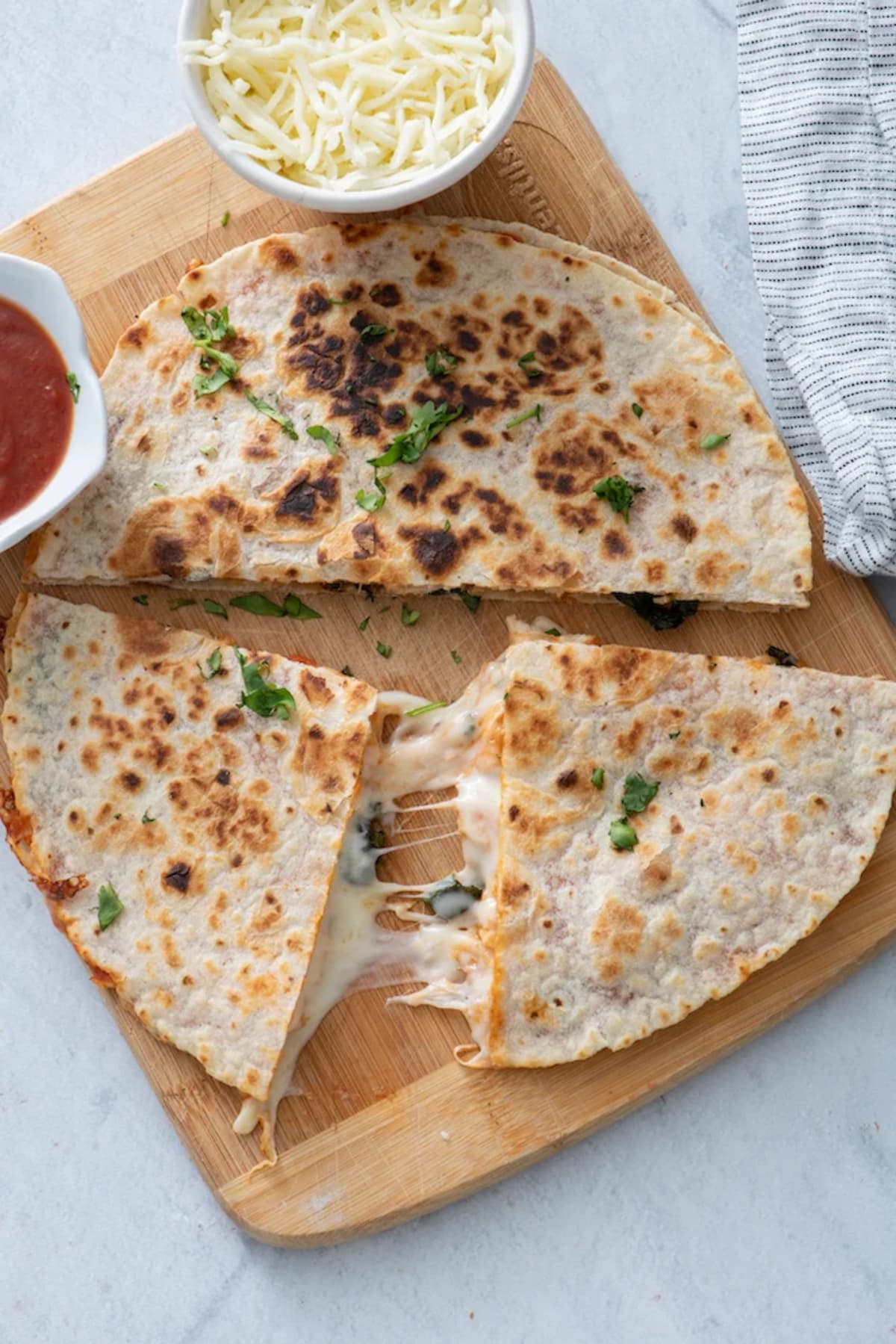 Pizza Quesadillas