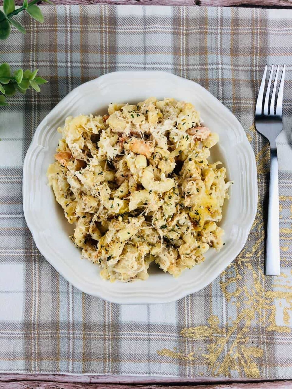Seafood Mac and Cheese