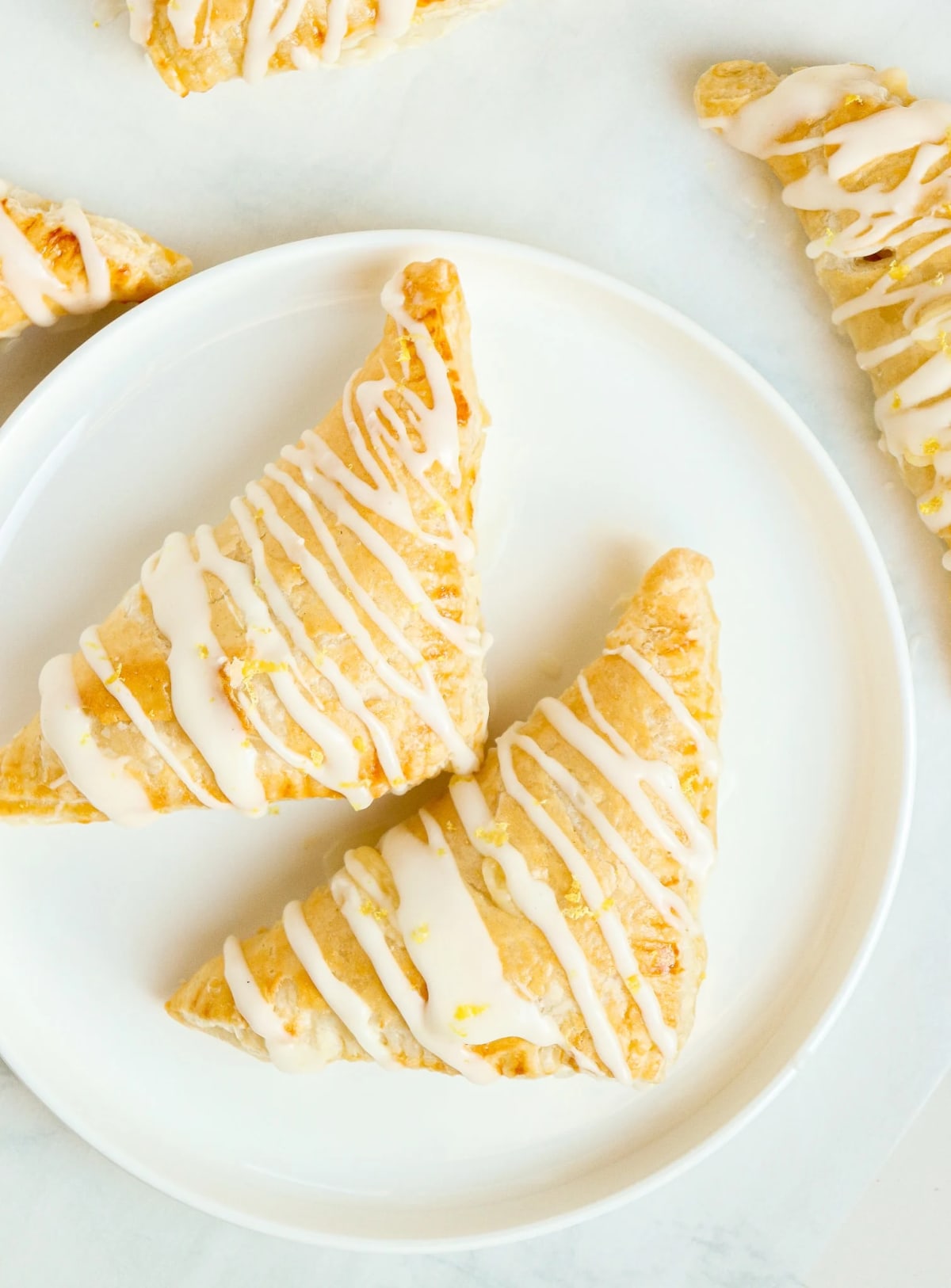 Lemon Cream Cheese Turnovers