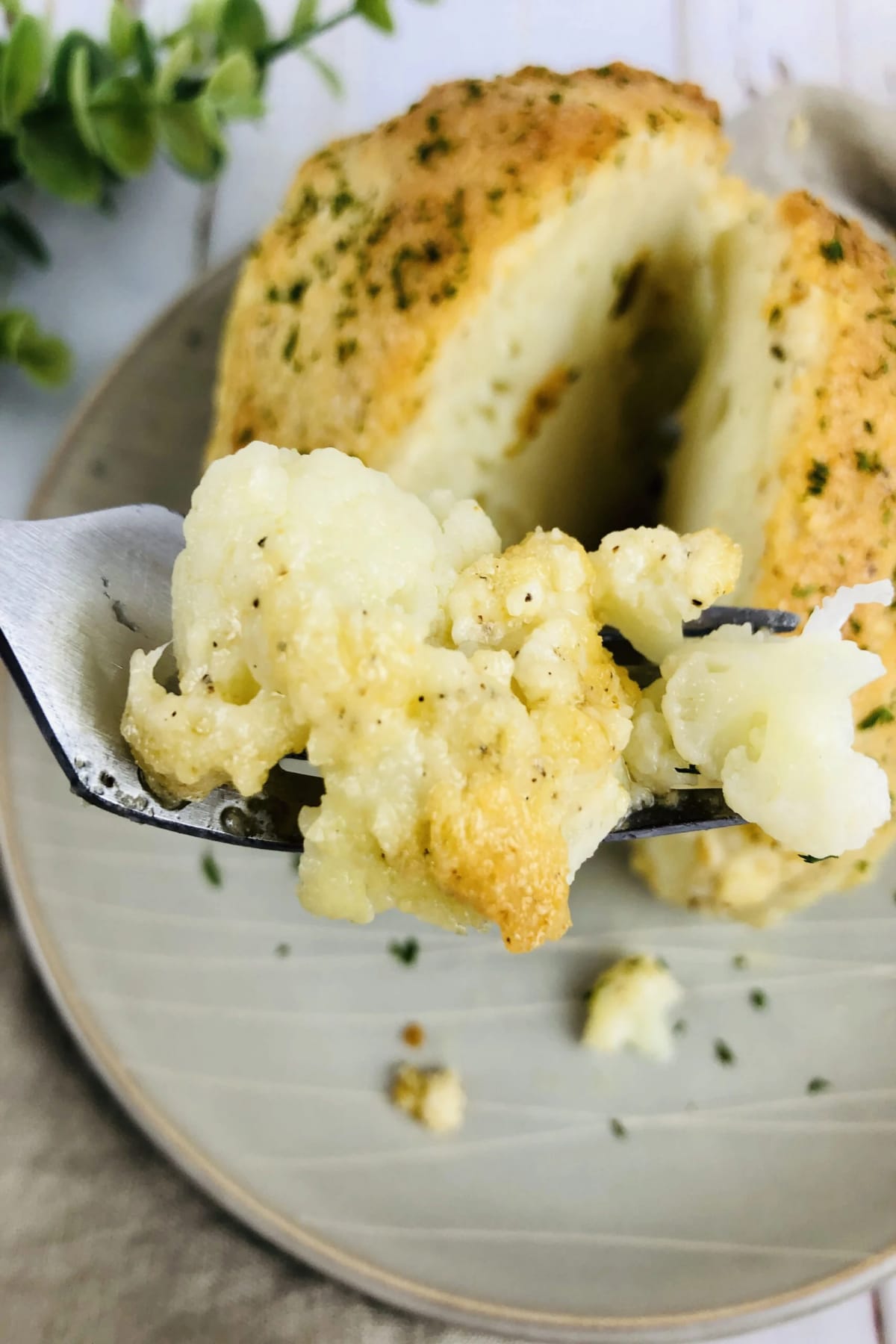 Cheese Baked Cauliflower